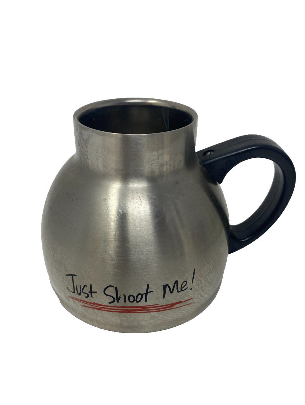 Just Shoot Me TV Show Promo Mug Stainless Travel Columbia TriStar Television NBC
